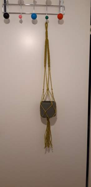 Makramee amppeli Espoo - valokuva 1