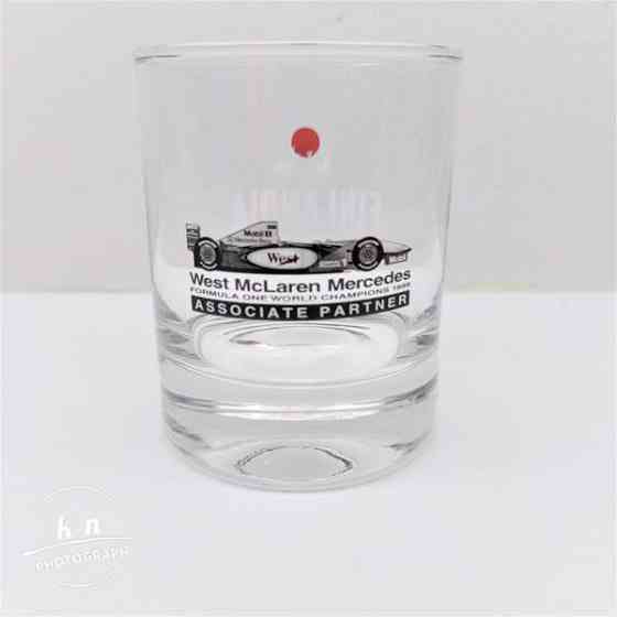 Finlandia Vodka lasi McLaren logolla Mikkeli