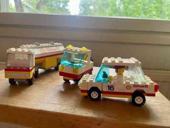 Lego 6371 Shell Service Station ja monta Shell autoa Espoo