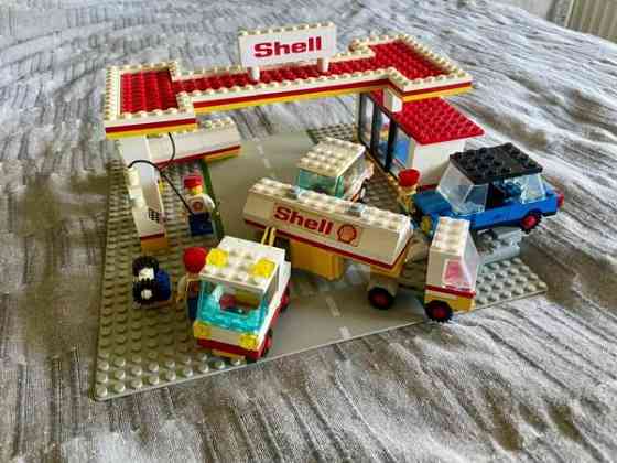 Lego 6371 Shell Service Station ja monta Shell autoa Espoo