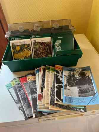 Hieno Puutarhan Abc-keräilykortti laatikko. Juva