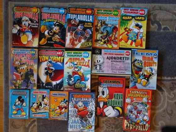 AKU ANKAN taskukirjoja Helsinki