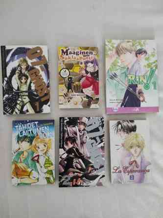 Englannin- ja suomenkielistä mangaa Эспоо