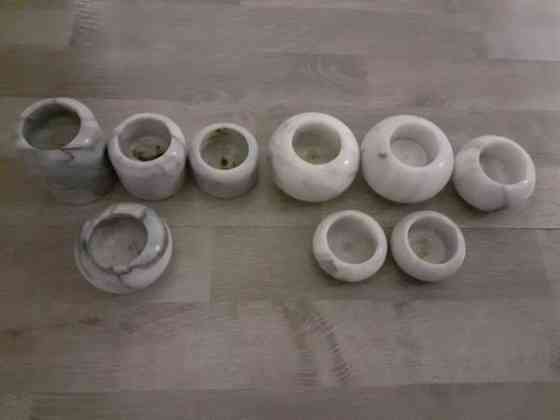 Marmorikivituikut 9 kpl + alusta Йоэнсуу