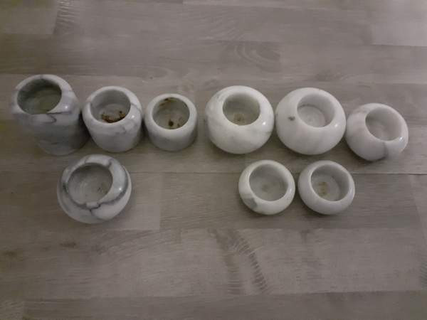 Marmorikivituikut 9 kpl + alusta Joensuu – foto 4