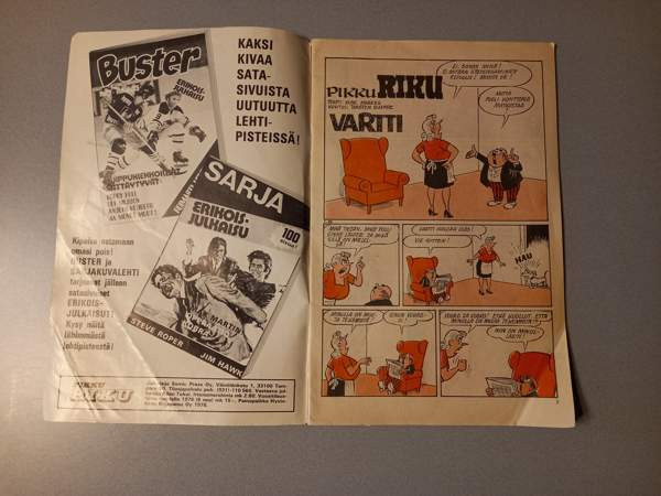 Pikku Riku Sarjakirja 36 Kauhava - valokuva 2