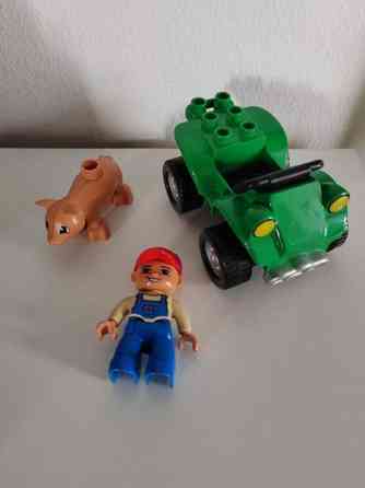 Lego dublo possu, henkilö ja mökijä Laukaa