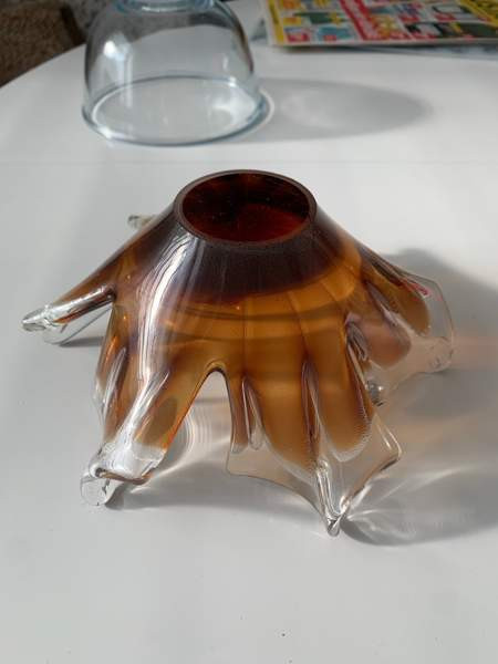 Kumela Riihimäki taidelasi kulho Salo - photo 5