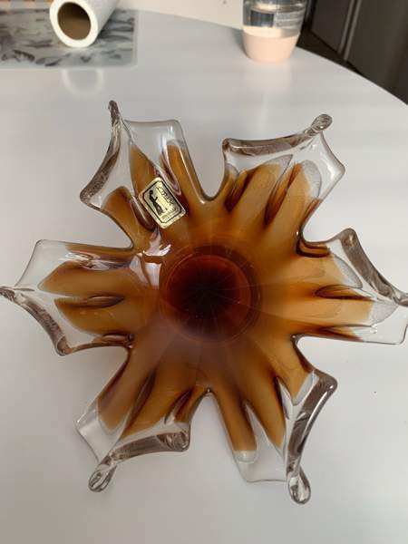 Kumela Riihimäki taidelasi kulho Salo - photo 8