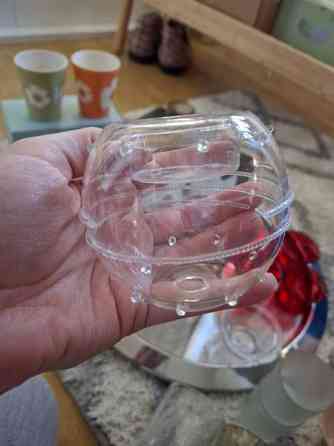 Kynttiläsetti, muutama partylite myös Haemeenlinna