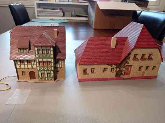 Vol 22: Fachwerk-talo ja asema (H0) - EDIT: Fachwerk-talo MYYTY Tampere