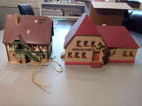 Vol 22: Fachwerk-talo ja asema (H0) - EDIT: Fachwerk-talo MYYTY Tampere