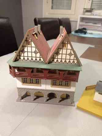 Vol 53: Fachwerk-talo ja asema (H0) - EDIT: asema MYYTY Tampere