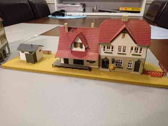 Vol 53: Fachwerk-talo ja asema (H0) - EDIT: asema MYYTY Tampere