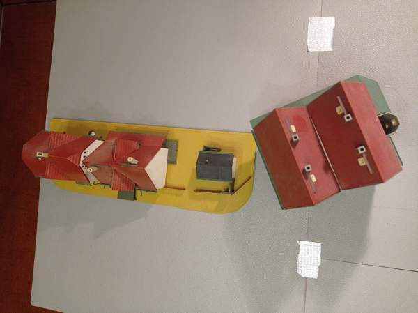 Vol 53: Fachwerk-talo ja asema (H0) - EDIT: asema MYYTY Tampere - valokuva 6