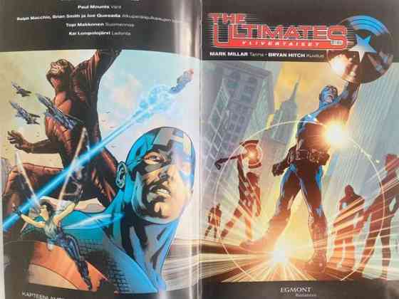Marvel Ylivertaiset sarjakuva albumi Lappeenranta