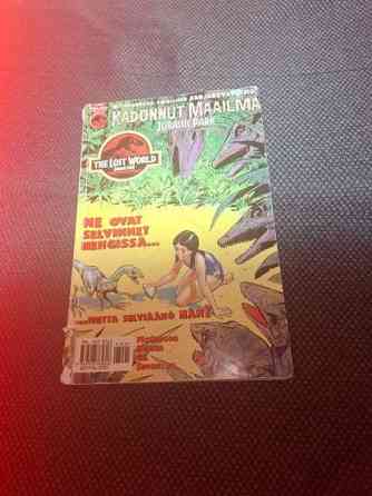 Jurassic Park sarjakuvaversio. Kadonnut maailma. Oulu