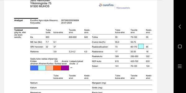 Olisi vielä vähän kuivaa heinää tarjolla Muhos – foto 7