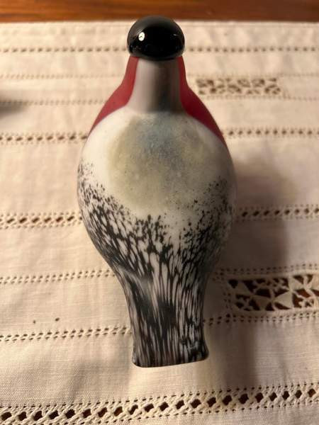 Punatulkku, sign O.Toikka Nuutajärvi Helsinki - photo 4