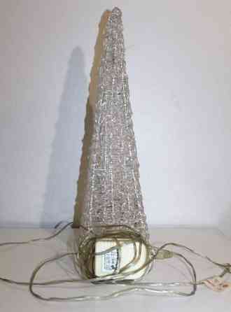 Joulukuusi sinisellä valolla Tampere