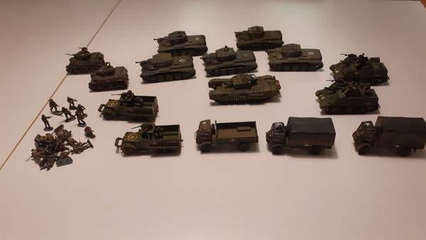 Englantilaisia WWII muovisotilaita ja kalustoa (osa 1) Helsinki – foto 1