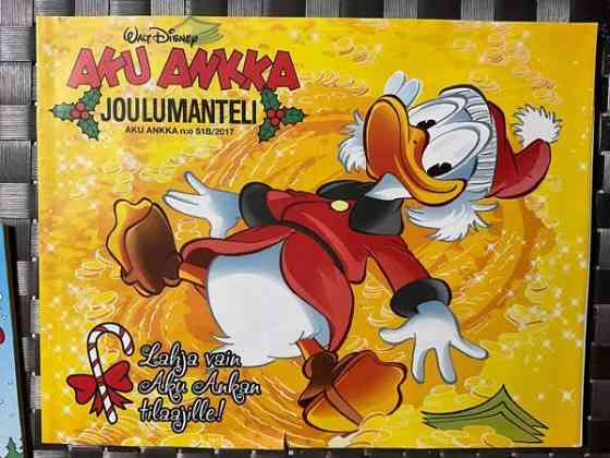 Aku Ankka Joulumantelit v. 1987 2012 ja 2017 (5e/kpl) Hattula