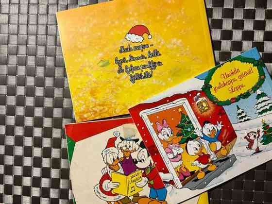 Aku Ankka Joulumantelit v. 1987 2012 ja 2017 (5e/kpl) Hattula