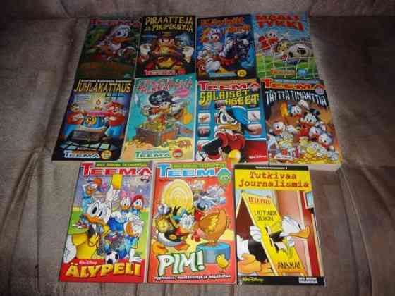 Aku Ankka Taskarin teemanumerot Valkeakoski