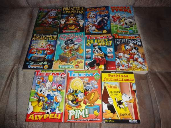 Aku Ankka Taskarin teemanumerot Valkeakoski - valokuva 2