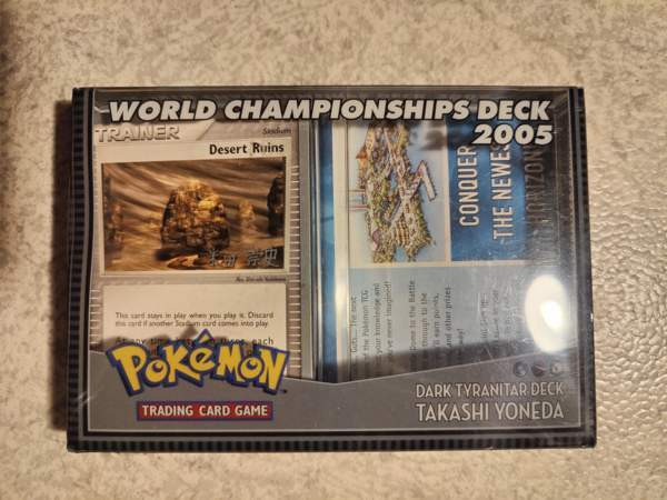 Pokemon world championship deck - Dark Tyranitar deck Lappeenranta – foto 2