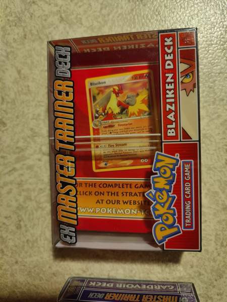 Pokemon Ex Master trainer Blaziken deck tyhjä pakka Lappeenranta – foto 2
