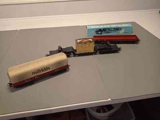 3x Märklin-tavaravaunu (H0) Тампере