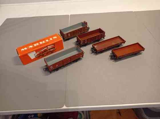5x Märklin-avovaunu (H0) Тампере