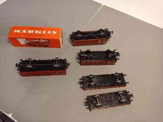 5x Märklin-avovaunu (H0) Тампере