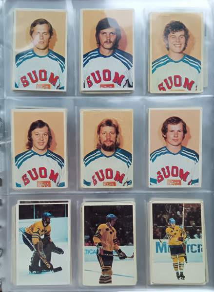 1974 Jenkki Mm-jääkiekko kuvia 3e/kpl Salo – foto 1