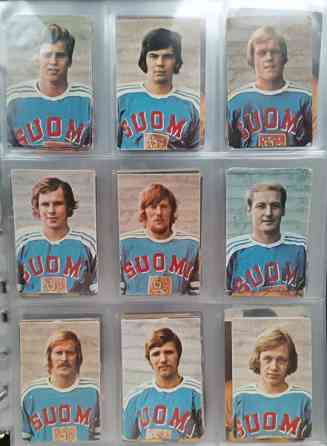 1973 Jenkki Mm-jääkiekko kuvat 2e/kpl Salo