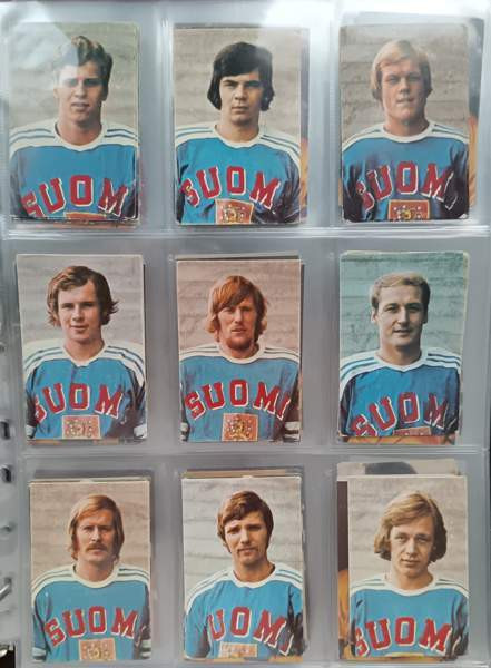 1973 Jenkki Mm-jääkiekko kuvat 2e/kpl Salo – foto 1