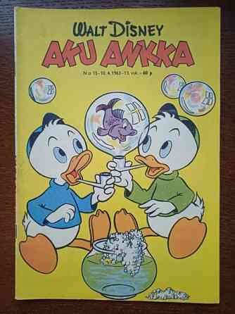 Aku Ankka 1963 lehdet 2.osa Tampere