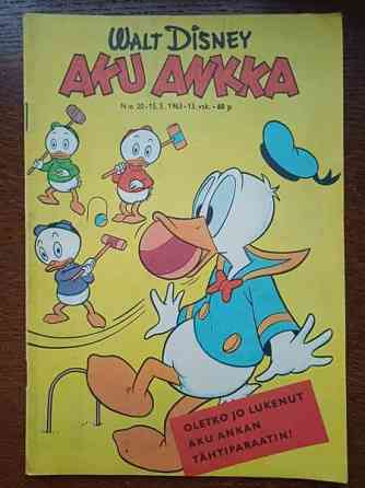 Aku Ankka 1963 lehdet 2.osa Tampere