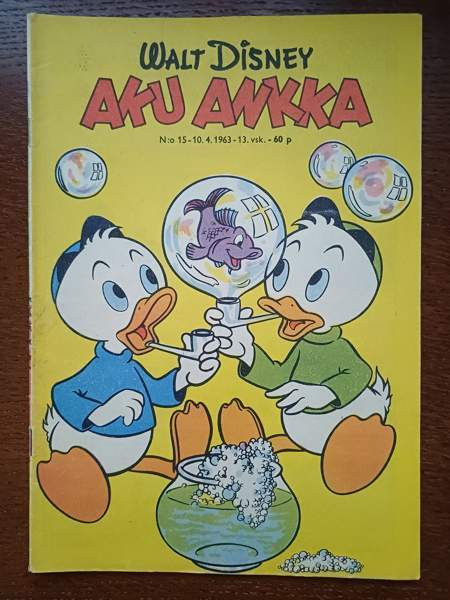 Aku Ankka 1963 lehdet 2.osa Tampere - valokuva 1