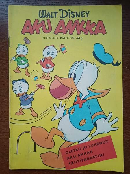 Aku Ankka 1963 lehdet 2.osa Tampere - valokuva 6