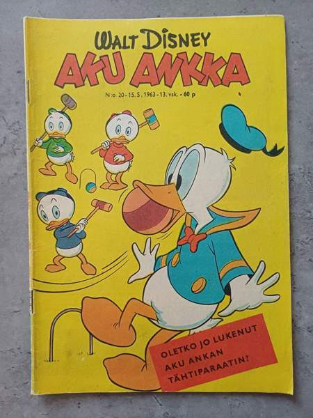 Aku Ankka 1963 lehdet 3.osa Tampere - photo 1