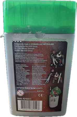 LEGO Bionicle 8614 Vahki Nuurakh figuuri lelu Laatikko boksi Joroinen