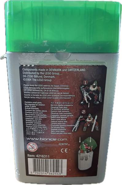 LEGO Bionicle 8614 Vahki Nuurakh figuuri lelu Laatikko boksi Joroinen - valokuva 2