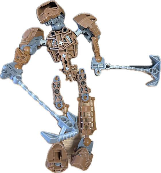 LEGO Bionicle 8604 Toa Onewa Figuuri Lelu laatikko boksi Joroinen - valokuva 3