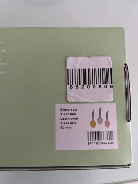 Iittala lasimunat 3-setti mix Kokkola - valokuva 2