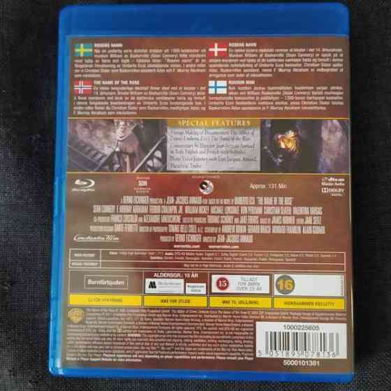 The Name of the Rose / Ruusun nimi blu-ray Jaervenpaeae