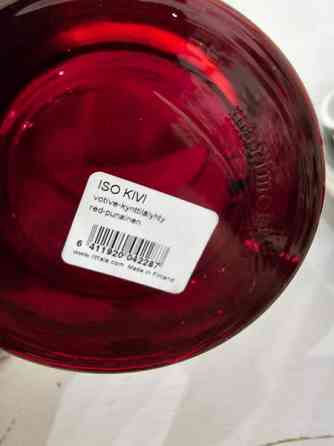 Iso punainen kivi tuikku Tampere