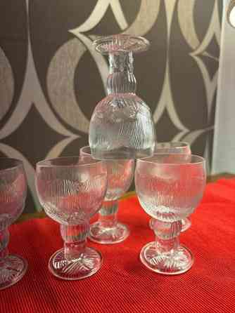 Nuutajärvi Oiva Toikka Pioni snapsilasit 6 kpl Salo