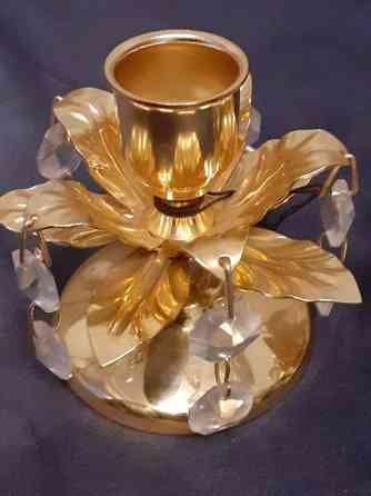 Kynttilänjalat Swarovski kristallein Kirkkonummi